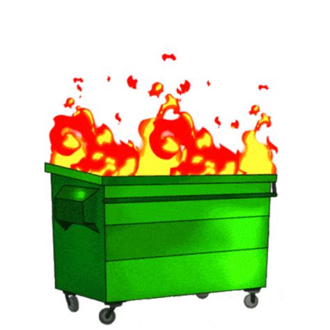 dumpster fire gif|dumpster fire gif floating.